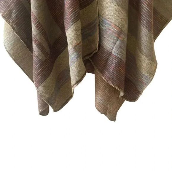 NWOT Kollie Moore Women's Color Block Shawl Long Sweater Coat Scarf One Size - Picture 4 of 9